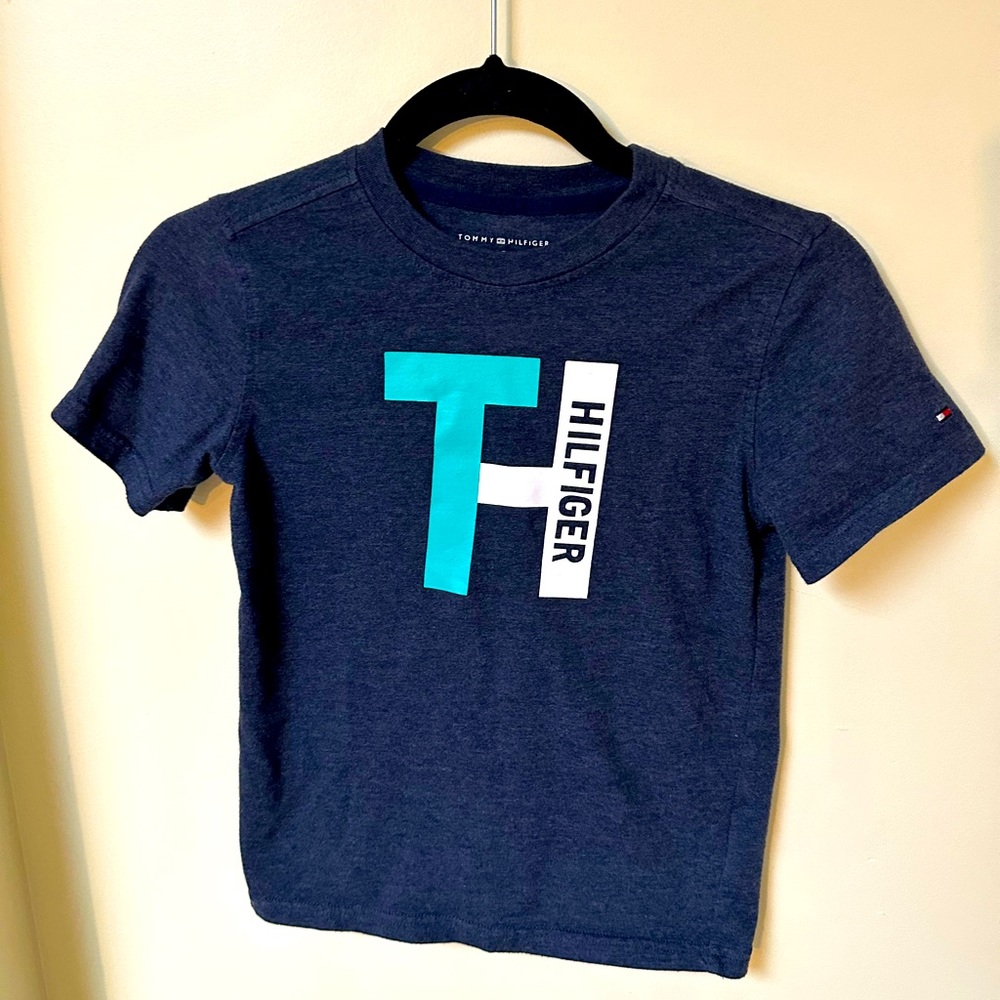 Tommy Hilfiger Boys Short Sleeve Shirts Size 7